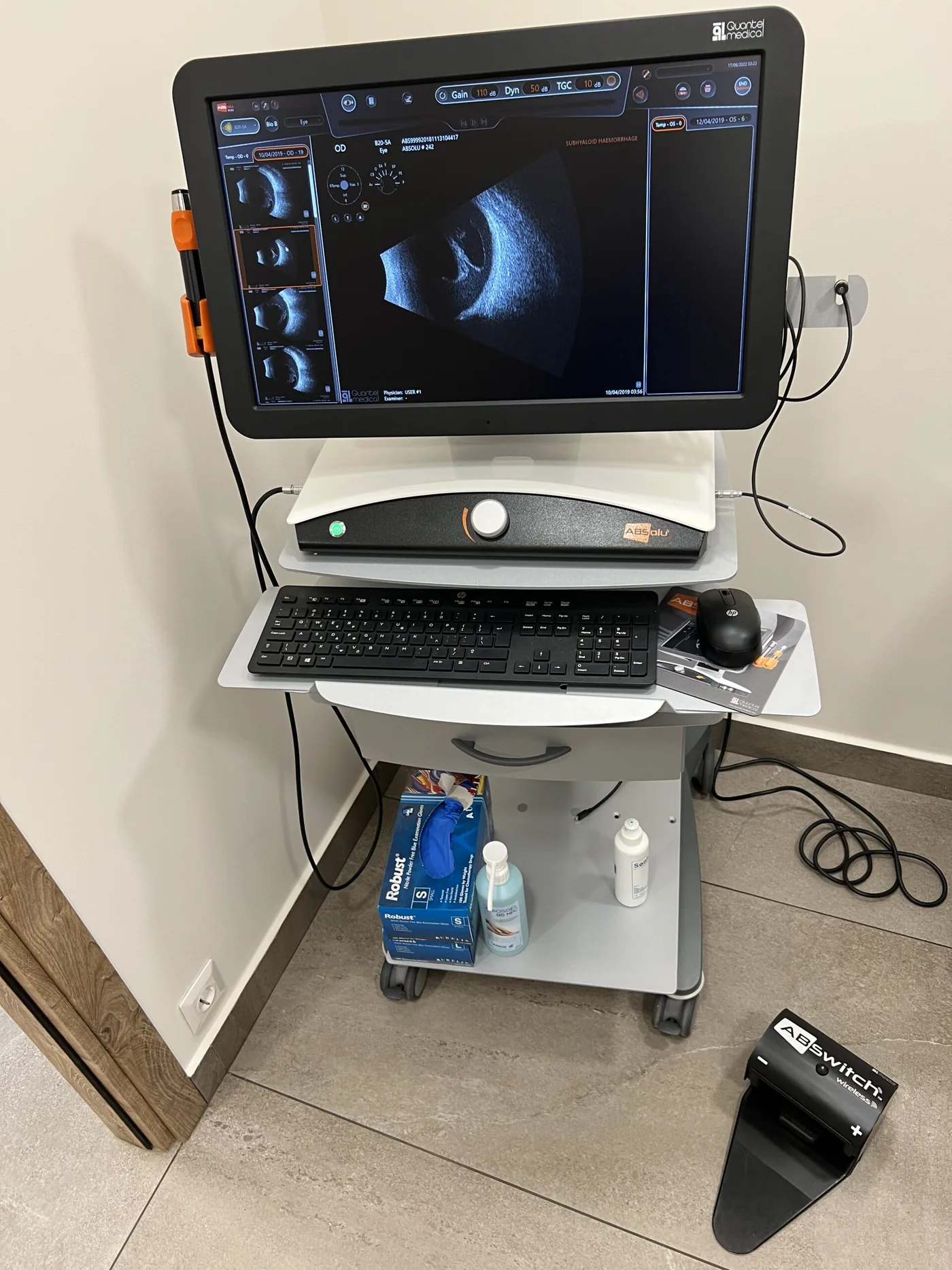 ABSolu Οφθαλμικός Υπέρηχος της Quantel Medical
